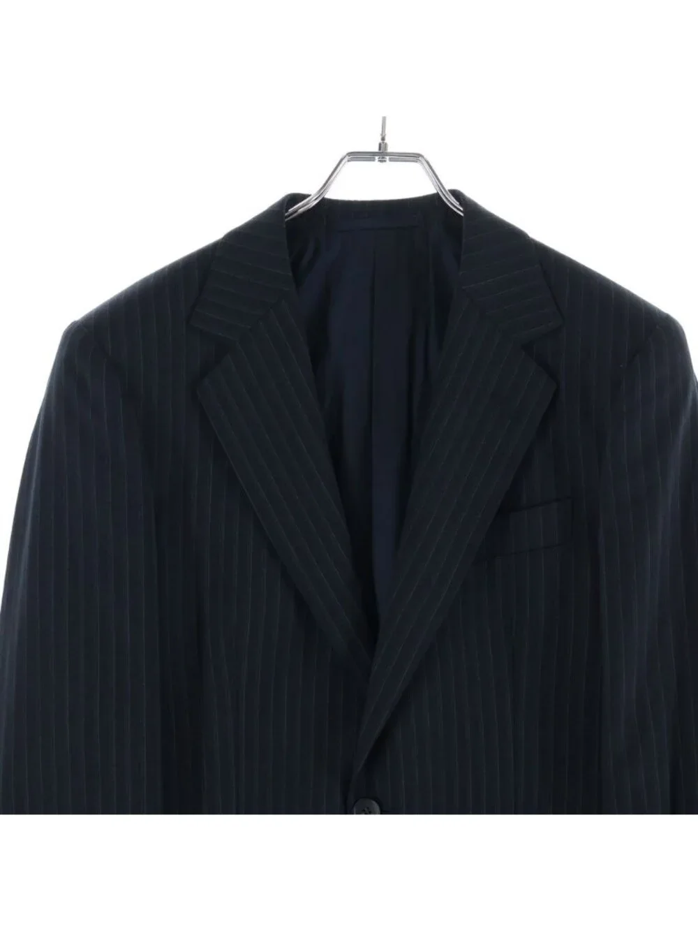 Gucci Side Vent Stripe Tailored Jacket Trousers Set Suit Black